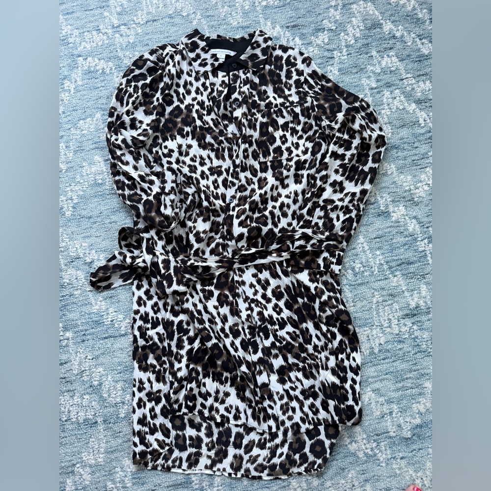 Diane Von Furstenberg Leopard Print Dress